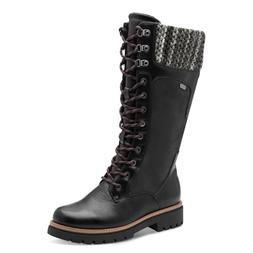Bottes à lacets femme pour marcher au chaud sous la pluie en ville