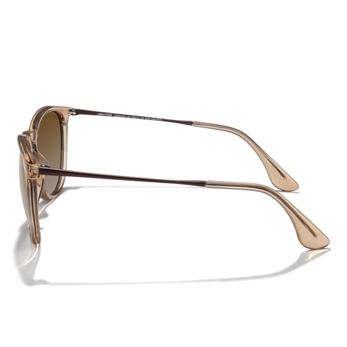 SOJOS Lunettes de soleil hommes rétro femmes vintage grandes carrées cool Double Bridge métal semi-rimless rectangulaires UV400 protection unisexe SJ1191, marron, Lens Width: 56mm, Lens Height: 47mm