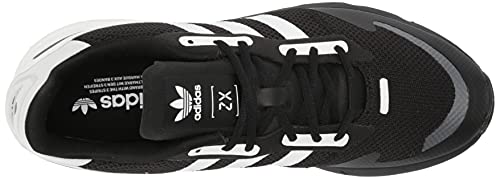 Image of adidas Originals Men's Zx 1k Boost Sneaker, Black /White /Black Silver Metallic, 13