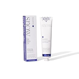 SNOW Sensitive Teeth Whitening Toothpaste with hydroxyapatite, Mint, 3.4 oz