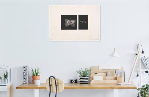 Impression sur toile Kiki Smith Oui 76x101 cm pour décoration murale