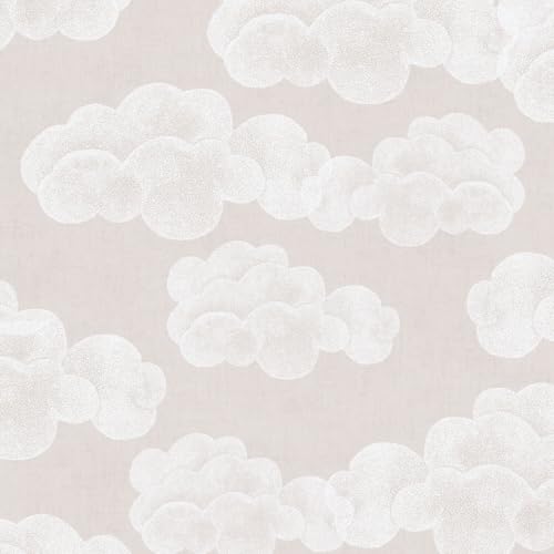 Papier peint intissé Profhome beige pour masquer les défauts du mur - 2