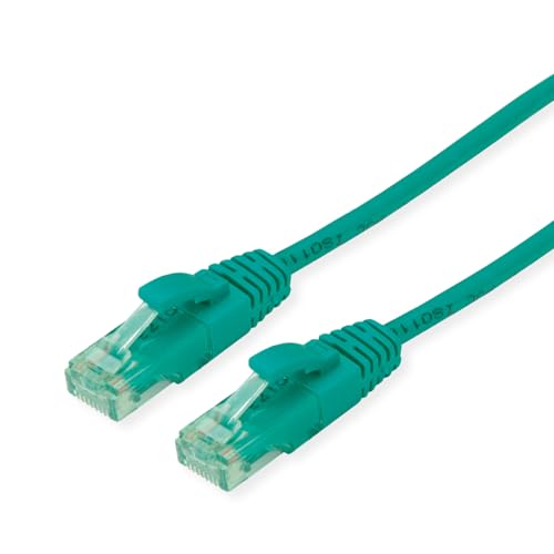 ROLINE RM Câble patch Cat.6A UTP, vert, 7,5 m