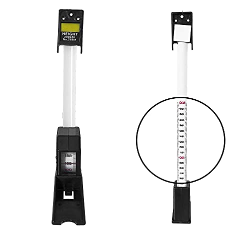 Image of Dr Care Wall Mounted Height Measuring Scale 2M /200 cm- height measuring scale | stature meter |wall mounted- height measuring scale for kids | height measuring scale for adults
