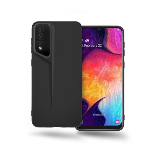 Image of Amazon Brand - Solimo Ultra-Thin Blade Runner Series Matte Finished Camera Protection Soft Back Cover for Samsung Galaxy A50 | A50s | A30s - Black