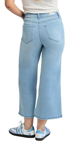 1822 Denim Women's 26" Better Butter High Rise Wide Leg Crop Jeans2