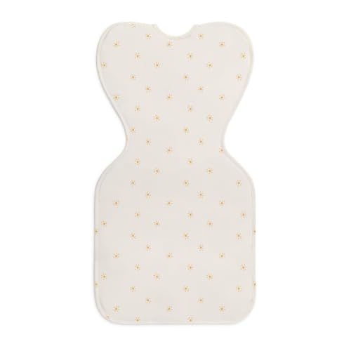 Image of Love To Dream Swaddle UP, Baby Sleep Sack, Twin Zipper For Easy Diaper Changes, Arms UP Position, Hip-Healthy, Lightweight & Breathable, Moderates Temperatures 24-27C, Newborn 0-1 Months, Golden