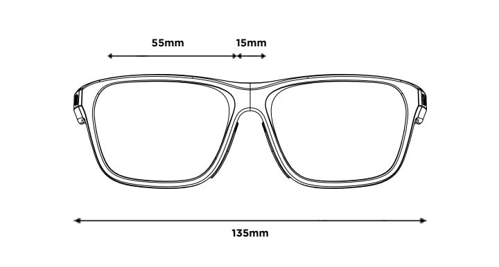 bollé Strix Polarized Rectangular Sunglasses, Peach Matte, Small3
