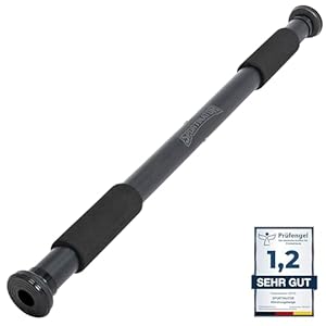 SPORTINATOR Klimmzugstange für Türrahmen 60-102 cm