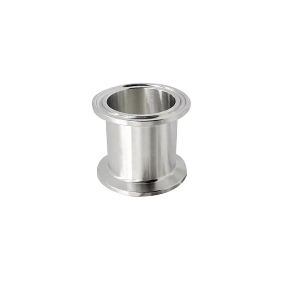 Uglyaf 51Mm X Ferrule 64 1.5” 2” Tri Clamp Sanitary Spool Tube 304 Stainless Steel Pipe Fittings For Distillation Od19 25 32 38 51Mm, Length 43Mm(51Mm X Ferrule 64)