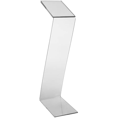 Acrylglas-Aufsteller Z-Form Für DIN A4 Hochformat – 80 Cm Hoch, 6 Mm Stark, Ideal Für Messen & Eingangsbereiche