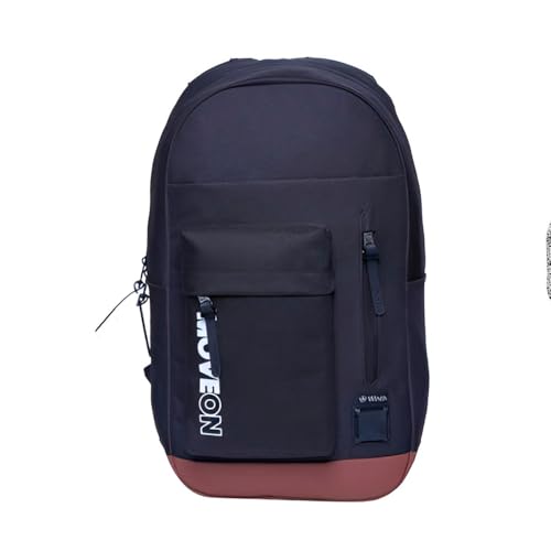 Mochila em Poliéster com Compartimento para Notebook 17 Polegadas, 46x35x8cm, Alças Ajustáveis Acolchoadas, Bolsos Externos