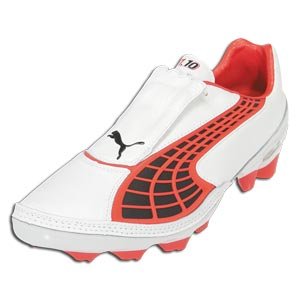 PUMA v1.10 K i FG - White/Black/PUMA Red