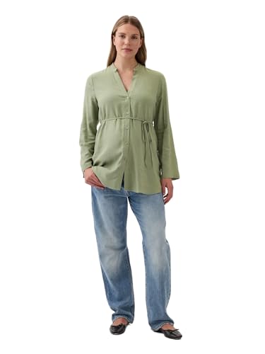 Image of Gap Women's Maternity Linen Button Down Top