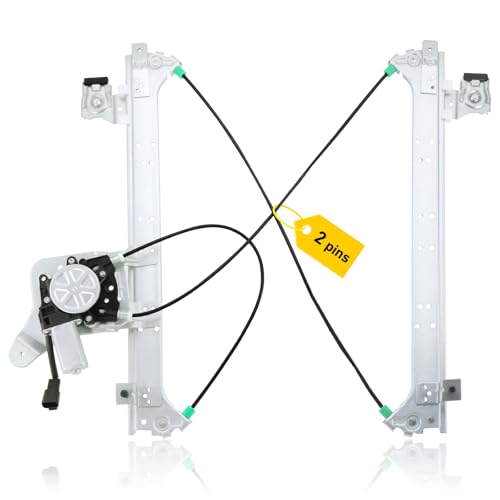 Image of 741-579 Rear Right Passenger Side Power Window Regulator w /Motor Fit for 2000-2006 Chevy Silverado 1500 2500 3500 Avalanche Suburban, GMC Sierra 1500 2500 3500 Yukon XL, Escalade ESV EXT