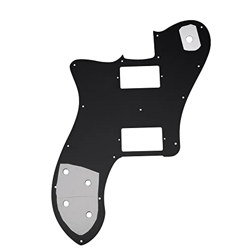 Musiclily Pro 15 Trous Couvert HH Pickguard pour Guitare électrique Mexique Fender 72 Tele Deluxe Style, 4 plis Black… - Les Beatles, Paul McCartney, John Lennon, RIngo Starr, George Harrison Musiclily Pro 15 Trous Couvert HH Pickguard pour Guitare électrique Mexique Fender 72 Tele Deluxe Style, 4 plis Black… – Image 4