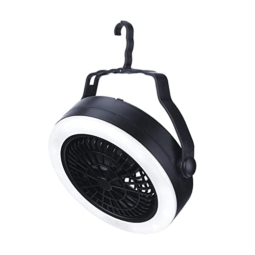Lanterne de randonnée avec ventilateur camping portable pour éviter la chaleur
