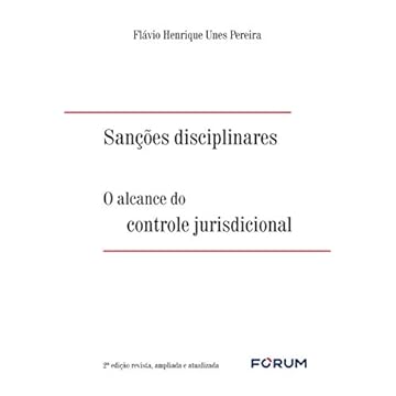 Capa do livro Sanções disciplinares: O alcance do controle jurisdicional