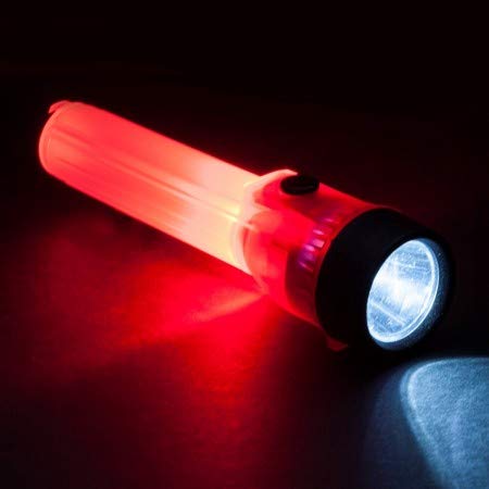 Life Gear 2Pk Glow Mini Flashlight With Safety Glow Handle In Assorted Colors (Tg12-60531-Rgb) #TOP5