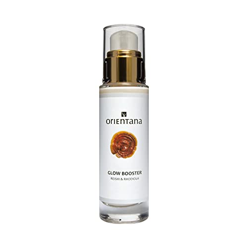 Orientana - Stimulateur D'éclat Naturel Pour Le Visage Reishi & Rhodiola | Crème De Jour Éclatante Végétalienne | Hydratant Anti-Âge | Pigmentation Des Taches Sombres |Raffermissant Hydratant - 30ml Cover