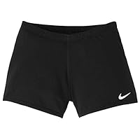 Nike Jungen Square Leg Schwimm Slips, Schwarz, M EU