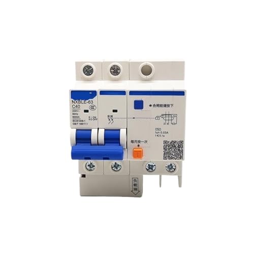 RCBO NXBLE-63 2P disjoncteur 40A pour sécuriser la cuisine et l'électroménager