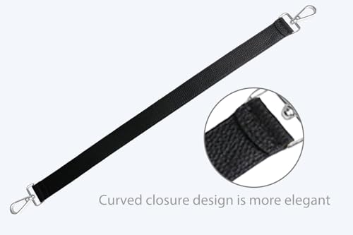 Image of 24.8 inch Leather Replacement Strap for Handbags Shoulder Bag with Metal Buckles