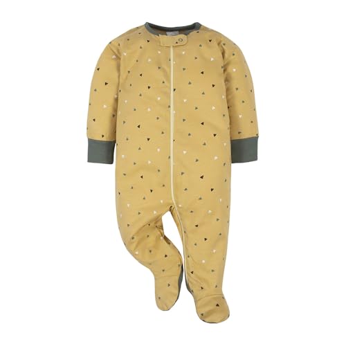 Image of Gerber Baby Boys' 4 Pack Sleep 'N Play Footie