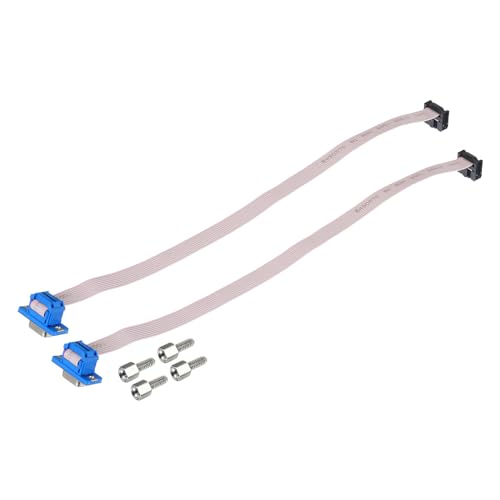 Câble port série DB9 femelle nappe grise FC-10P anti-encombrement pour écran LED