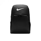 Nike Unisex Backpack Brasilia 9.5, Black/Black/White, DM3975-010, MISC