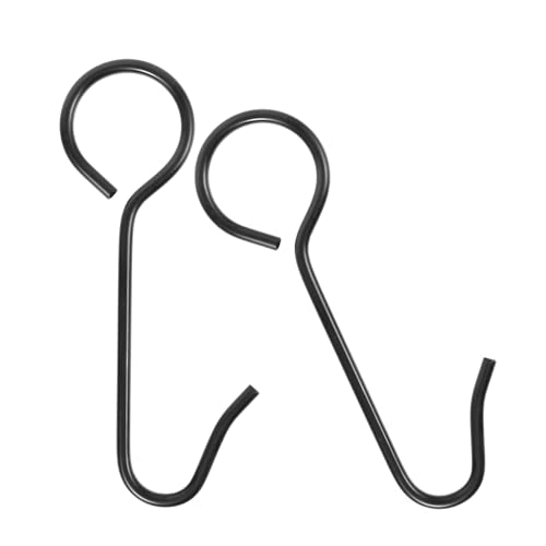 TOBBOMEY Crochet De Cible en Acier Inoxydable 2 Pièces Support Extérieur Suspendu Résistant Haute Température Accessoire Tir Chasse Plein Air