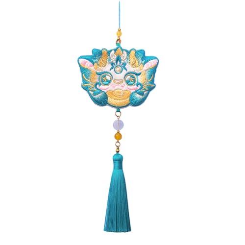 WYLZLKX Embroidered Sachet Bag Dragon Year Sachet for Girl Accessories Empty Sachet.blue