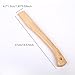 Jorzer Axe Handle Wooden Short Ax Handle Replacement Hatchet with Hanging Hole Smooth 14.6inch Curved Axe Handles