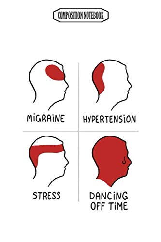 Composition Notebook: Dancing Off Time, a Headache! Wii Gavin Decorations Acaademy Switch Revolution Dance Notebook Journal Notebook Blank Lined Ruled 6x9 100 Pages