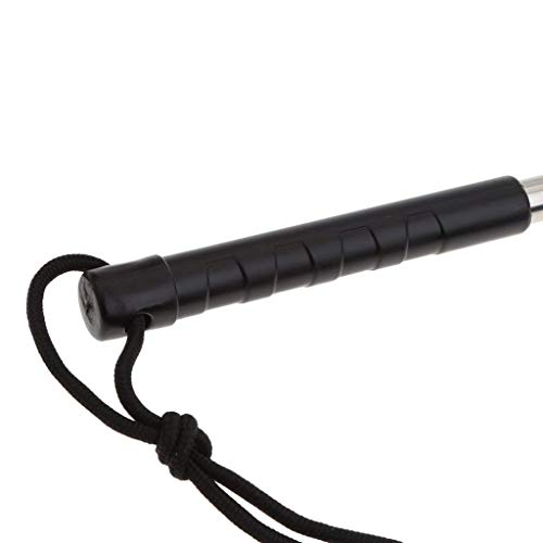 Metoox 2 Pack Drum Mallet Stick Felt Head Percussion Timpani Mallets Sticks With Stainless Steel Handle, White #TOP4