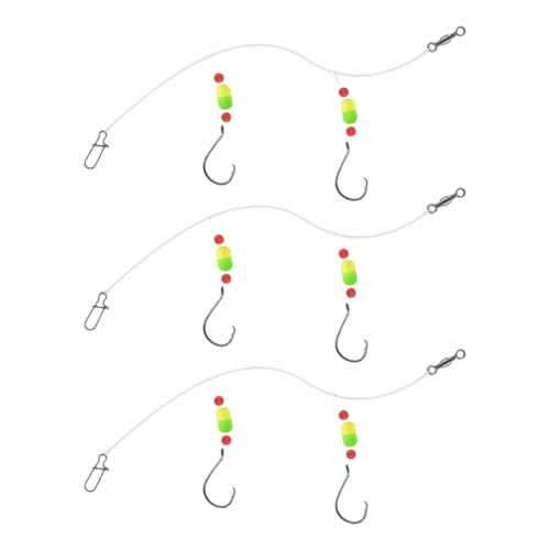 Set de 3 líderes de pesca para agua salada alta resistencia miniatura 3