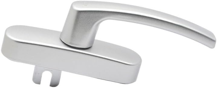 Window Sash Lock, Window Handles Alloy Inner Flat Open Inner Open Curtain Wall Doors and Windows Hardware Accessories Shift Fork Arc Handle Window Handle Window Handle(3001)