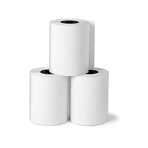Realon Paper Rolls Thermal Paper Rolls 2 inch 57mm (Width) X 25 Mtrs (Length), Pack Of 10 Rolls