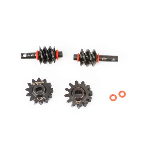 RCAWD 12t 13t SCX24 Differential Gears Overdrive Worm for Axial 1/24 SCX24 AX24 Diff Gear Series Upgrades Part
