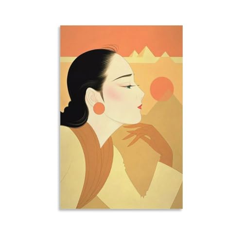  ߓcY̔l m  w |X^[ (121) EH[A[g  G xbh[ rO ǂ̊G24x36inch(60x90cm)