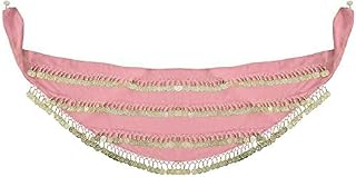 Movie Famous  Hand Made  Chiffon  Turkish Belly Dance Hip Scarf Belt: Silver Coi - Compare price