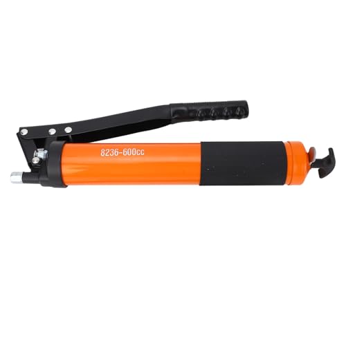 Herramienta de Engrase de Alta Resistencia, Herramienta de Engrase Manual Ergonómica Capacidad Resistente de 600 para Automoción (Doble palanca)