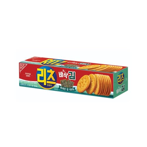 【東西食品】リッツクラッカー ぱりぱり海苔 73ｇ ×5個 韓国食品 韓国お菓子 韓国料理 韓国食料品 食べ物 韓国お菓子 韓国お土産 りつ クラッカー ぱりぱり のり おつまみのサムネイル