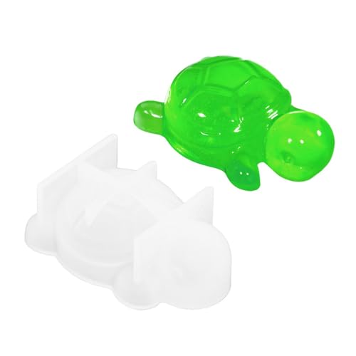 Molde de resina de tortuga, moldes para hacer tortugas, molde de resina de tortuga marina en miniatura, moldes de silicona de animales para fundición de resina, molde de fabricación de tortugas para
