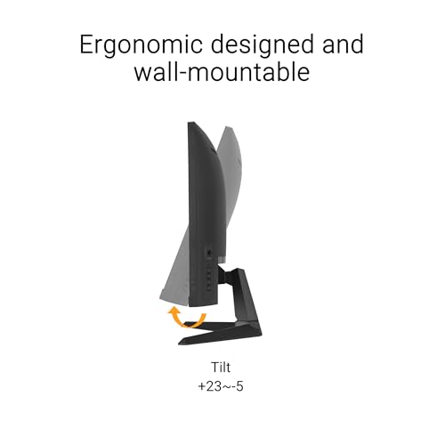 ASUS TUF Gaming 27” 1440P Curved HDR Gaming Monitor (VG27WQ3B) - QHD (2560 x 1440), 180Hz, 0.5ms, Extreme Low Motion Blur, FreeSync, 90% DCI-P3, DisplayWidget, 3 yr Warranty - Image 6