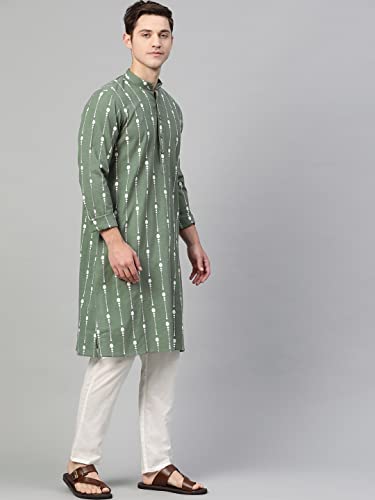 Image of See Designs Men Cotton Regular Kurta