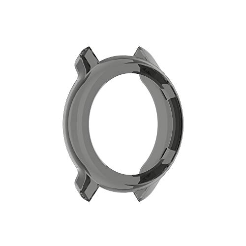 Funda protectora de TPU compatible con Amazfit GTR de 47 mm, compatible con Amazfit GTR de 47 mm (47 mm, negro) Cover