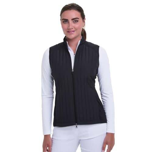 Vertical Quilted Womens Golf Vest