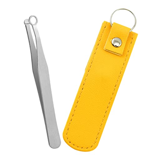 VICASKY Nasal Clippers Metal Nose Hair Clip Reusable Stainless Steel Construction for Home or Salon