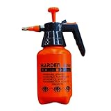 34oz (0.26 Gallon) Pump Sprayer, Handheld Garden Sprayer for Weeds, Plants, Lawn Care & Cleaning, Adjustable Pressure with Copper Nozzle